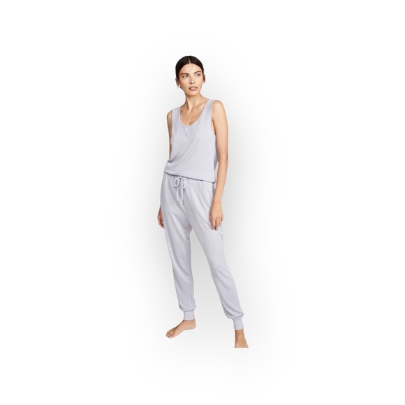 new Honeydew Intimates ❁ Open Draped Back Jumpsuit with Pockets ❁ Mauve ❁ Large - Picture 13 of 16